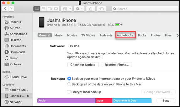 audible app for mac laptop
